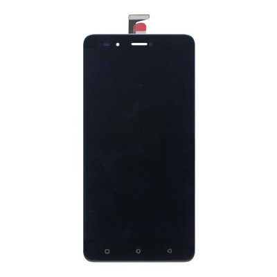 Lcd With Touch Screen For Lava Z90 Black By - Maxbhi Com