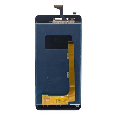 Lcd With Touch Screen For Lava Z90 Black By - Maxbhi Com