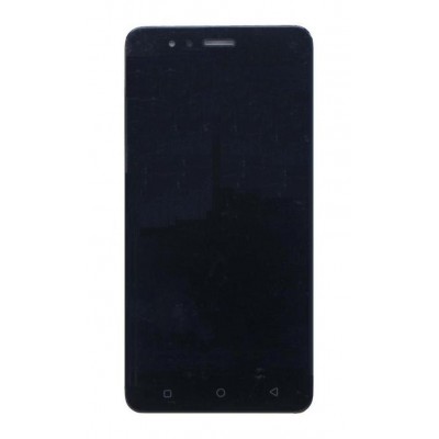 Lcd With Touch Screen For Panasonic Eluga A4 Black By - Maxbhi Com