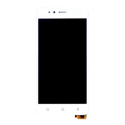 Lcd With Touch Screen For Panasonic Eluga A4 White By - Maxbhi Com