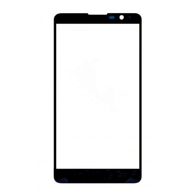 Replacement Front Glass For Lg Stylus 2 Black By - Maxbhi Com