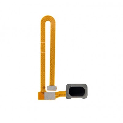 Fingerprint Sensor Flex Cable For Oneplus 6 Black By - Maxbhi Com