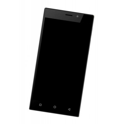 Lcd Frame Middle Chassis For Zen Powermax Neo Black By - Maxbhi Com