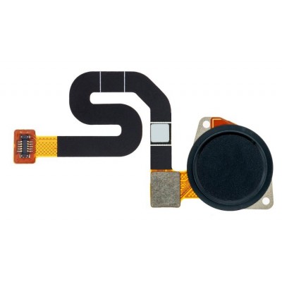 Fingerprint Sensor Flex Cable For Motorola Moto G7 Power Black By - Maxbhi Com