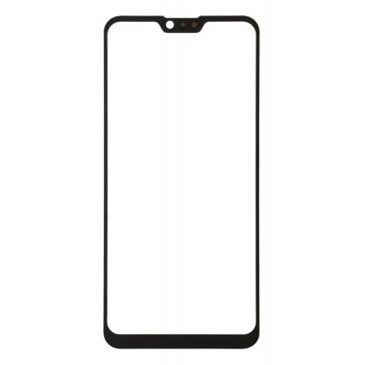 Replacement Front Glass For Asus Zenfone Max Pro M2 Zb631kl Black By - Maxbhi Com