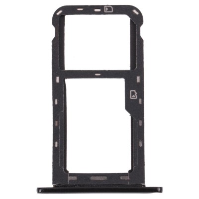 Sim Card Holder Tray For Zte Blade A7s 2020 Black - Maxbhi Com