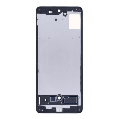 Lcd Frame Middle Chassis For Samsung Galaxy A71 Black By - Maxbhi Com