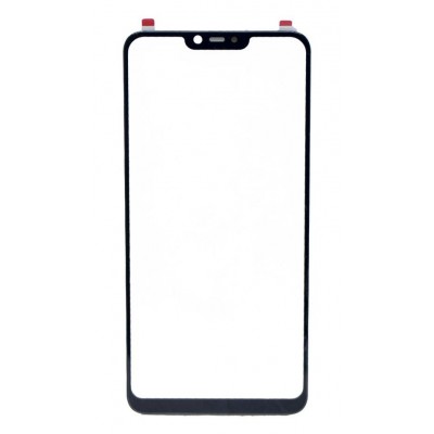 Replacement Front Glass For Oppo A3s Red By - Maxbhi Com
