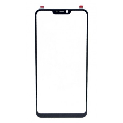 Replacement Front Glass For Oppo A3s Red By - Maxbhi Com