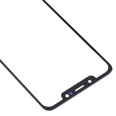 Replacement Front Glass For Infinix Hot 7 Blue By - Maxbhi Com