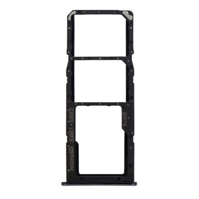 Sim Card Holder Tray For Samsung Galaxy A71 Black - Maxbhi Com