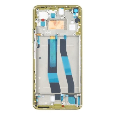 Lcd Frame Middle Chassis For Xiaomi Mi 11 Lite 5g White By - Maxbhi Com