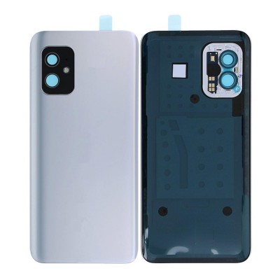 Back Panel Cover For Asus Zenfone 8 Silver - Maxbhi Com