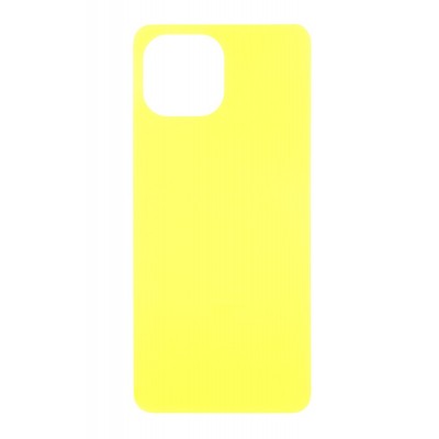 Back Panel Cover For Xiaomi Mi 11 Lite 5g Yellow - Maxbhi Com