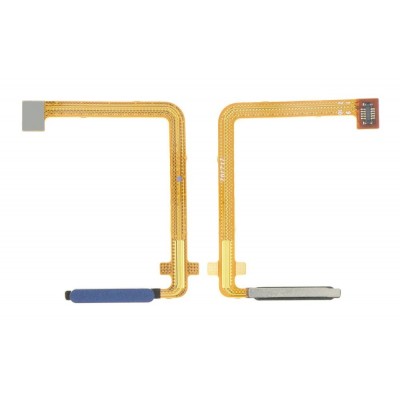 Fingerprint Sensor Flex Cable For Motorola Moto G51 5g Blue By - Maxbhi Com