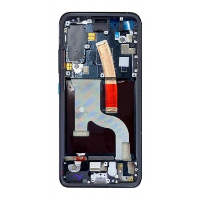 Lcd Frame Middle Chassis For Asus Zenfone 8 Black By - Maxbhi Com