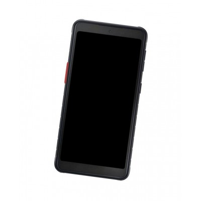 Lcd Frame Middle Chassis For Samsung Galaxy Xcover 5 White By - Maxbhi Com
