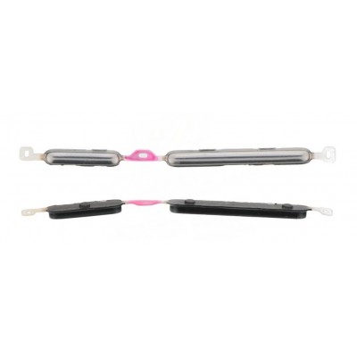 Volume Side Button Outer For Motorola Moto G51 5g Silver By - Maxbhi Com