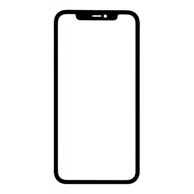 Replacement Front Glass For Apple Iphone 11 White By - Maxbhi Com