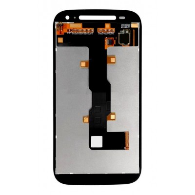 Lcd With Touch Screen For Motorola Moto E 2nd Gen Black By - Maxbhi Com