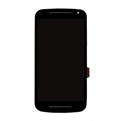 Lcd With Touch Screen For Motorola Moto G 2nd Gen With Digital Tv Black By - Maxbhi Com