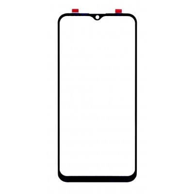 Replacement Front Glass For Infinix Hot 8 Black By - Maxbhi Com