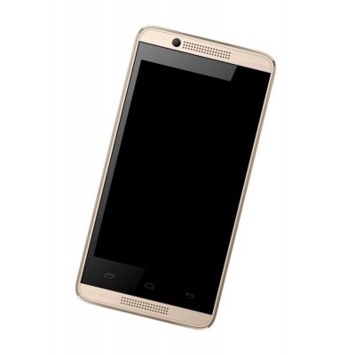 Lcd Frame Middle Chassis For Intex Aqua 3g Pro Q Champagne By - Maxbhi Com