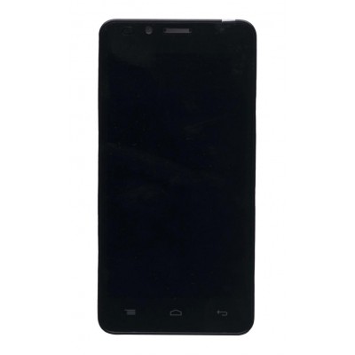Lcd With Touch Screen For Intex Aqua Lions E3 White By - Maxbhi Com