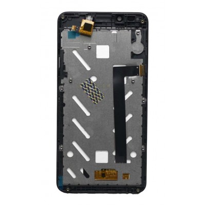 Lcd With Touch Screen For Intex Aqua Lions E3 White By - Maxbhi Com