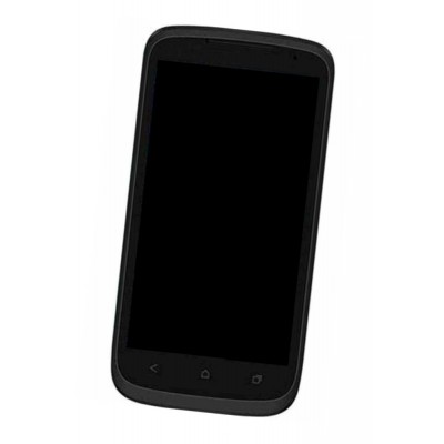 Lcd Frame Middle Chassis For Celkon A62 Black By - Maxbhi Com