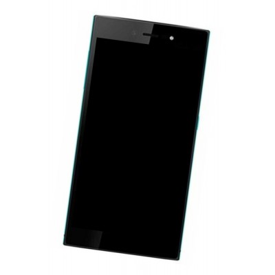 Lcd Frame Middle Chassis For Wiko Highway Star 4g Black By - Maxbhi Com