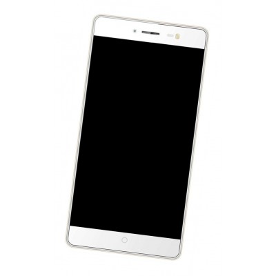 Lcd Frame Middle Chassis For Intex Aqua Power M Black By - Maxbhi Com