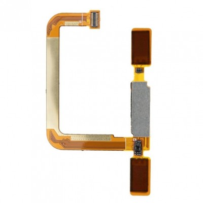 Fingerprint Sensor Flex Cable For Nokia 6 White By - Maxbhi Com