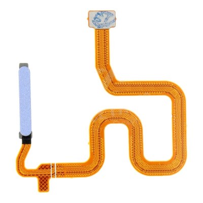 Fingerprint Sensor Flex Cable For Oppo A72 Blue By - Maxbhi Com