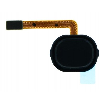 Fingerprint Sensor Flex Cable For Samsung Galaxy A30 Black By - Maxbhi Com