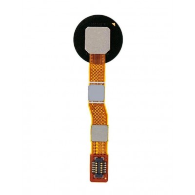 Fingerprint Sensor Flex Cable For Xiaomi Redmi Note 8 Pro Black By - Maxbhi Com
