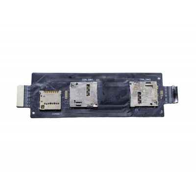 Mmc Sim Connector For Asus Zenfone 2 Ze551ml By - Maxbhi Com