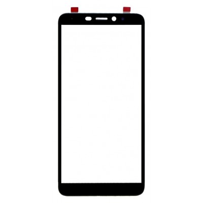 Replacement Front Glass For Itel S42 Black By - Maxbhi Com
