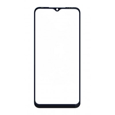 Replacement Front Glass For Tecno Spark 7t Black By - Maxbhi Com