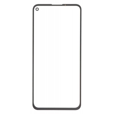 Replacement Front Glass For Google Pixel 5a 5g Black By - Maxbhi Com