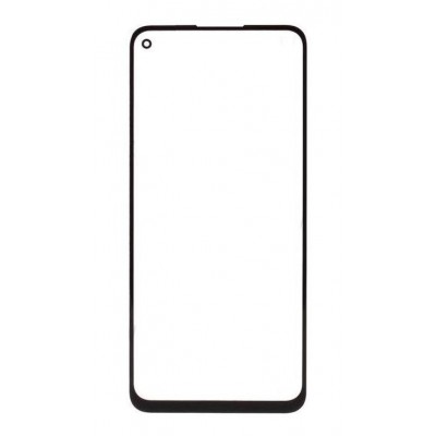 Replacement Front Glass For Realme Gt Master Black By - Maxbhi Com