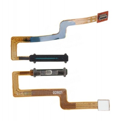 Fingerprint Sensor Flex Cable For Asus Zenfone 7 Zs670ks Black By - Maxbhi Com