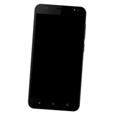 Lcd Frame Middle Chassis For Aqua Mobile Jazz S1 Black By - Maxbhi Com