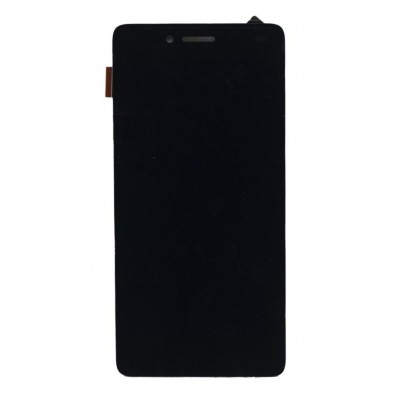 Lcd With Touch Screen For Intex Aqua Freedom Black By - Maxbhi Com
