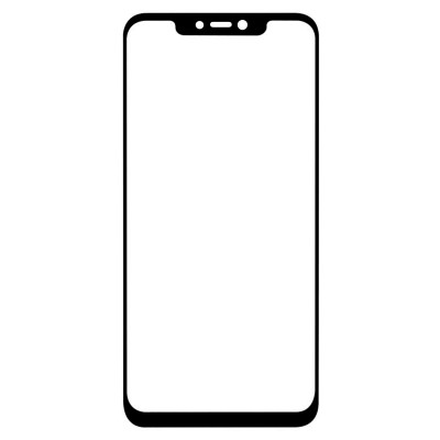 Replacement Front Glass For Lenovo S5 Pro Black By - Maxbhi Com