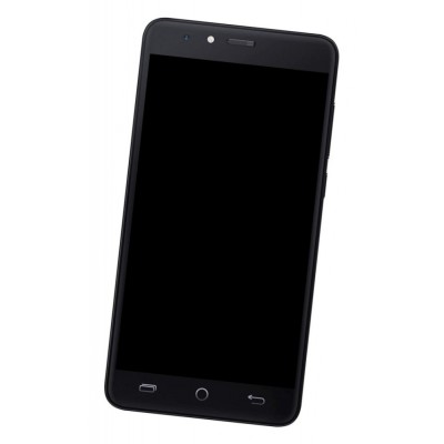 Lcd Frame Middle Chassis For Innjoo Halo 4 Black By - Maxbhi Com