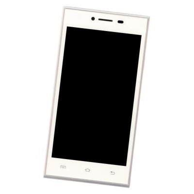 Lcd Frame Middle Chassis For Uniscope Xc1s White By - Maxbhi Com