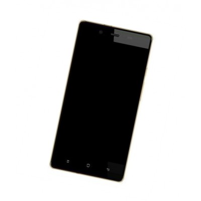 Lcd Frame Middle Chassis For Videocon Krypton V50fa Black By - Maxbhi Com