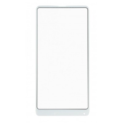 Replacement Front Glass For Xiaomi Mi Mix 2s White By - Maxbhi Com