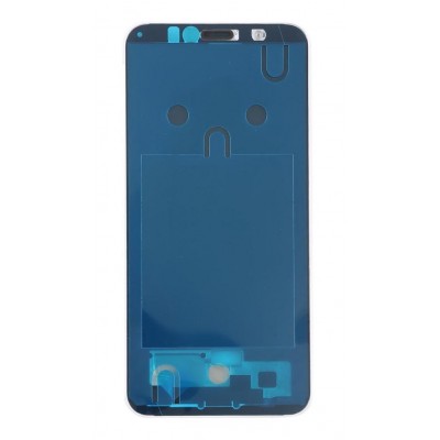 Lcd Frame Middle Chassis For Huawei Y6 2018 White By - Maxbhi Com